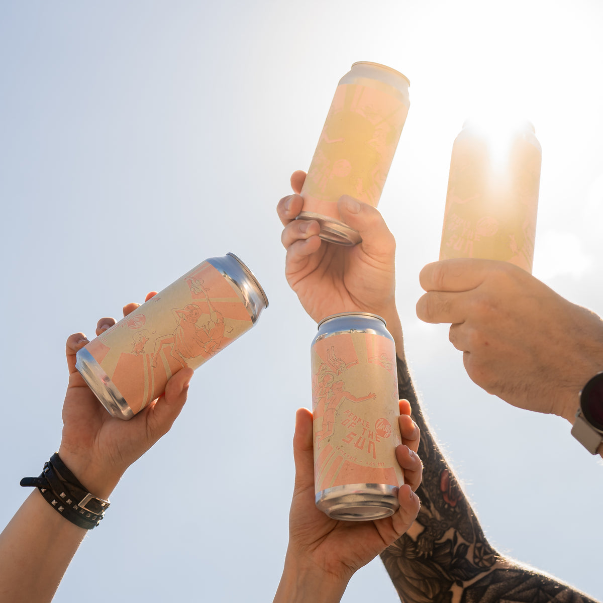 Unity High Five, Celebrating The Network Of Breweries Around Us Unity